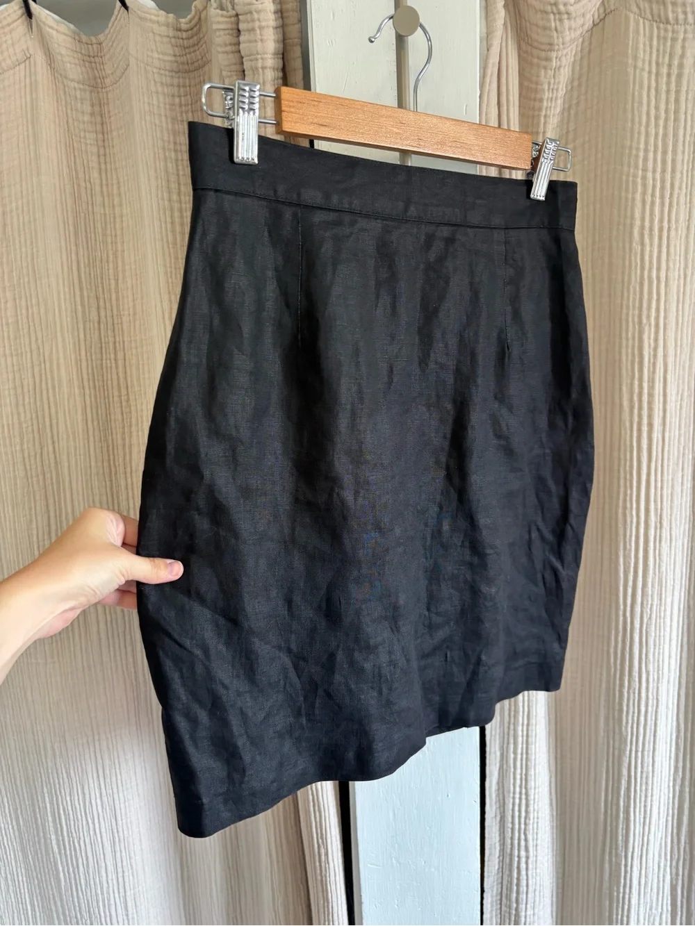 Vintage United Colors of Benetton Linen Skirt- 44